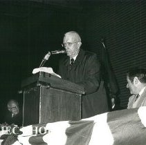 Unknown with Dr William B Walsh at Ceremony ?